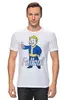 Заказать мужскую футболку в Москве. Футболка классическая Fallout game от Leichenwagen - готовые дизайны и нанесение принтов.