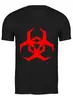 Заказать мужскую футболку в Москве. Футболка классическая Biohazard от Jimmy Flash - готовые дизайны и нанесение принтов.