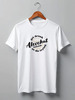 Заказать мужскую футболку в Москве. Футболка классическая Under bar t-shirt от Alcochat - готовые дизайны и нанесение принтов.