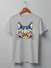 Заказать мужскую футболку в Москве. Футболка классическая Cats Here от oneredfoxstore@gmail.com - готовые дизайны и нанесение принтов.