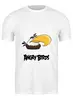 Заказать мужскую футболку в Москве. Футболка классическая Злые птицы от denis01001 - готовые дизайны и нанесение принтов.