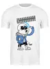 Заказать мужскую футболку в Москве. Футболка классическая Санс из Undertale  от cherdantcev - готовые дизайны и нанесение принтов.