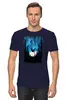 Заказать мужскую футболку в Москве. Футболка классическая Over The Moon от oneredfoxstore@gmail.com - готовые дизайны и нанесение принтов.