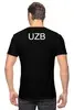 Заказать мужскую футболку в Москве. Футболка классическая Gerb Uzb от Мехриддин Умаров - готовые дизайны и нанесение принтов.