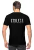 Заказать мужскую футболку в Москве. Футболка классическая S.T.A.L.K.E.R от robus - готовые дизайны и нанесение принтов.