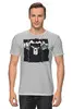 Заказать мужскую футболку в Москве. Футболка классическая  Forest Police от oneredfoxstore@gmail.com - готовые дизайны и нанесение принтов.