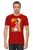 Заказать мужскую футболку в Москве. Футболка классическая Фредди Меркьюри  от T-shirt print  - готовые дизайны и нанесение принтов.