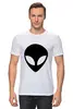 Заказать мужскую футболку в Москве. Футболка классическая Инопланетянин от YellowCloverShop - готовые дизайны и нанесение принтов.