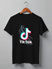 Заказать мужскую футболку в Москве. Футболка классическая TIK TOK (Tik Tok video) от vista12761@rambler.ru - готовые дизайны и нанесение принтов.