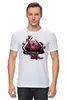 Заказать мужскую футболку в Москве. Футболка классическая Mountain Bike от oneredfoxstore@gmail.com - готовые дизайны и нанесение принтов.