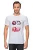 Заказать мужскую футболку в Москве. Футболка классическая Пончики! Donuts от Анна Терешина - готовые дизайны и нанесение принтов.