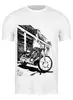 Заказать мужскую футболку в Москве. Футболка классическая Мотоциклы от paster10 - готовые дизайны и нанесение принтов.
