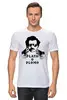 Заказать мужскую футболку в Москве. Футболка классическая Pablo Escobar от ПРИНТЫ ПЕЧАТЬ  - готовые дизайны и нанесение принтов.