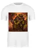 Заказать мужскую футболку в Москве. Футболка классическая Орки (Warhammer 40k) от GeekFox  - готовые дизайны и нанесение принтов.