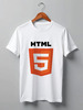 Заказать мужскую футболку в Москве. Футболка классическая HTML 5 от Nalivaev - готовые дизайны и нанесение принтов.