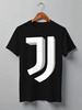 Заказать мужскую футболку в Москве. Футболка классическая Juventus | 3D Logo White (2021) от 0x000000123 - готовые дизайны и нанесение принтов.