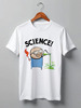 Заказать мужскую футболку в Москве. Футболка классическая Science! Ботан от cherdantcev - готовые дизайны и нанесение принтов.