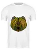 Заказать мужскую футболку в Москве. Футболка классическая Evil bear от Марина Милютина - готовые дизайны и нанесение принтов.