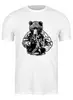 Заказать мужскую футболку в Москве. Футболка классическая Медведь солдат от Ксения Золотухина - готовые дизайны и нанесение принтов.