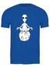 Заказать мужскую футболку в Москве. Футболка классическая Alien relax от skynatural - готовые дизайны и нанесение принтов.