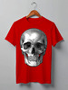 Заказать мужскую футболку в Москве. Футболка классическая SKULL (dollar) от balden - готовые дизайны и нанесение принтов.