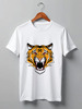Заказать мужскую футболку в Москве. Футболка классическая Tiger от YellowCloverShop - готовые дизайны и нанесение принтов.