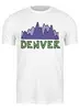 Заказать мужскую футболку в Москве. Футболка классическая Mountains от oneredfoxstore@gmail.com - готовые дизайны и нанесение принтов.