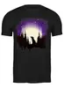 Заказать мужскую футболку в Москве. Футболка классическая Forest от oneredfoxstore@gmail.com - готовые дизайны и нанесение принтов.