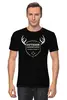 Заказать мужскую футболку в Москве. Футболка классическая Mountains от oneredfoxstore@gmail.com - готовые дизайны и нанесение принтов.