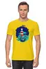 Заказать мужскую футболку в Москве. Футболка классическая Маяк   от T-shirt print  - готовые дизайны и нанесение принтов.