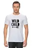 Заказать мужскую футболку в Москве. Футболка классическая Wild Child от Ксения Золотухина - готовые дизайны и нанесение принтов.