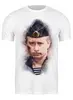 Заказать мужскую футболку в Москве. Футболка классическая Putin от Pinky-Winky - готовые дизайны и нанесение принтов.