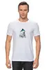 Заказать мужскую футболку в Москве. Футболка классическая Белый медведь от lissa - готовые дизайны и нанесение принтов.