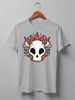 Заказать мужскую футболку в Москве. Футболка классическая Skulls от oneredfoxstore@gmail.com - готовые дизайны и нанесение принтов.