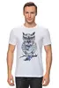 Заказать мужскую футболку в Москве. Футболка классическая Нарисованная сова от priceless - готовые дизайны и нанесение принтов.