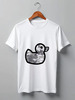 Заказать мужскую футболку в Москве. Футболка классическая "No Kidding!" T-Shirt от Just kidding - готовые дизайны и нанесение принтов.