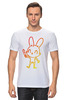 Заказать мужскую футболку в Москве. Футболка классическая Sunny Bunny от skynatural - готовые дизайны и нанесение принтов.