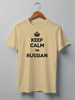 Заказать мужскую футболку в Москве. Футболка классическая Keep Calm art от Leichenwagen - готовые дизайны и нанесение принтов.