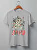 Заказать мужскую футболку в Москве. Футболка классическая Stay Wild от oneredfoxstore@gmail.com - готовые дизайны и нанесение принтов.