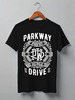 Заказать мужскую футболку в Москве. Футболка классическая Parkway Drive от geekbox - готовые дизайны и нанесение принтов.