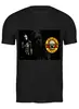 Заказать мужскую футболку в Москве. Футболка классическая Guns'N'Roses от Fedor - готовые дизайны и нанесение принтов.
