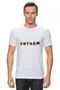Заказать мужскую футболку в Москве. Футболка классическая Anthem от THE_NISE  - готовые дизайны и нанесение принтов.