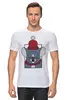 Заказать мужскую футболку в Москве. Футболка классическая Новогодняя коала от chistopopitersky - готовые дизайны и нанесение принтов.