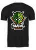 Заказать мужскую футболку в Москве. Футболка классическая Mars esports от skynatural - готовые дизайны и нанесение принтов.