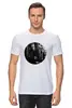 Заказать мужскую футболку в Москве. Футболка классическая Джеймс Дин James Dean с котом от James Dean - готовые дизайны и нанесение принтов.