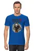 Заказать мужскую футболку в Москве. Футболка классическая Прикольчик от T-shirt print  - готовые дизайны и нанесение принтов.