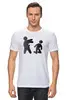 Заказать мужскую футболку в Москве. Футболка классическая Zombies от oneredfoxstore@gmail.com - готовые дизайны и нанесение принтов.