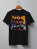 Заказать мужскую футболку в Москве. Футболка классическая Manowar Band от Leichenwagen - готовые дизайны и нанесение принтов.