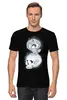 Заказать мужскую футболку в Москве. Футболка классическая FISH SCULL / череп аквариум от crash - готовые дизайны и нанесение принтов.