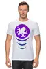 Заказать мужскую футболку в Москве. Футболка классическая Octopus Shirt от makspopov11@mail.ru - готовые дизайны и нанесение принтов.
